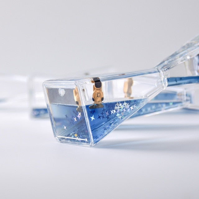 Quicksand Bottle Liquid Timeglass | Luvikno