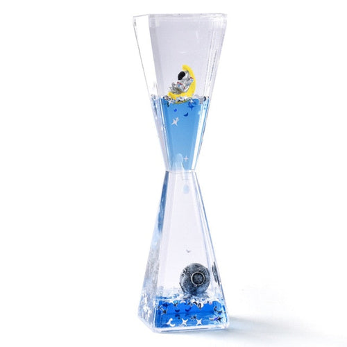Quicksand Bottle Liquid Timeglass | Luvikno