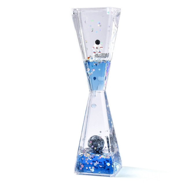 Quicksand Bottle Liquid Timeglass | Luvikno