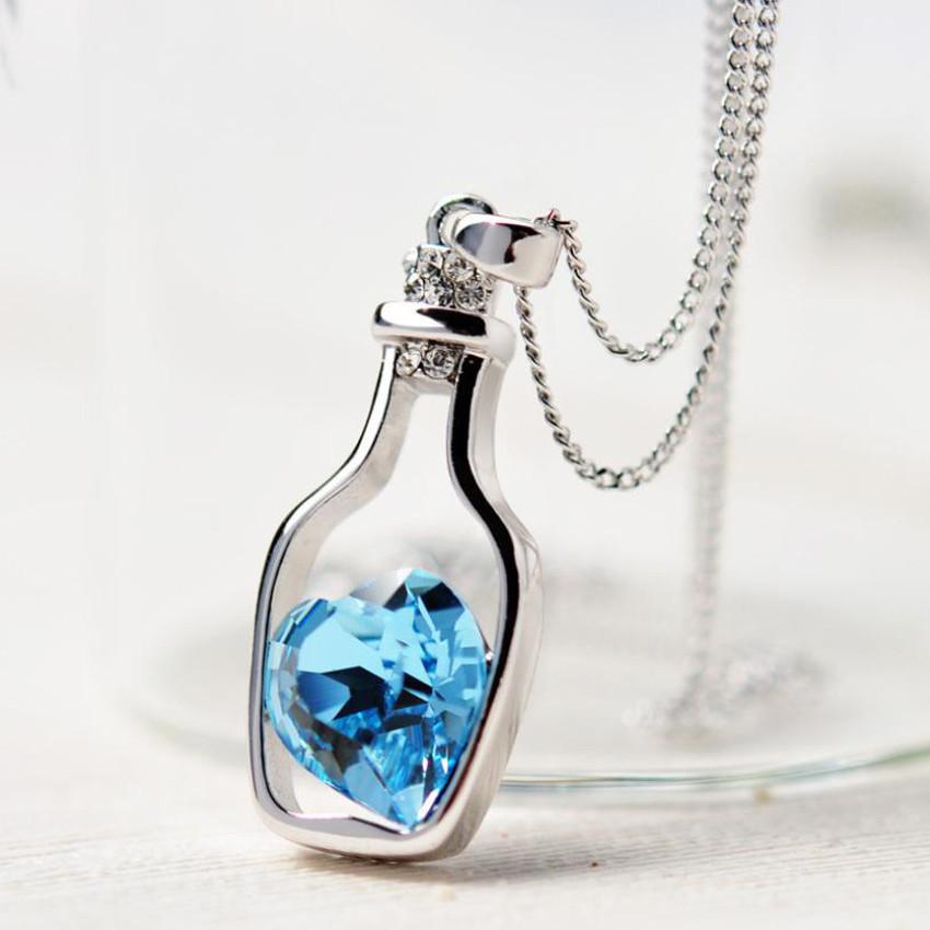 Love in a Bottle - Crystal Necklace | Luvikno