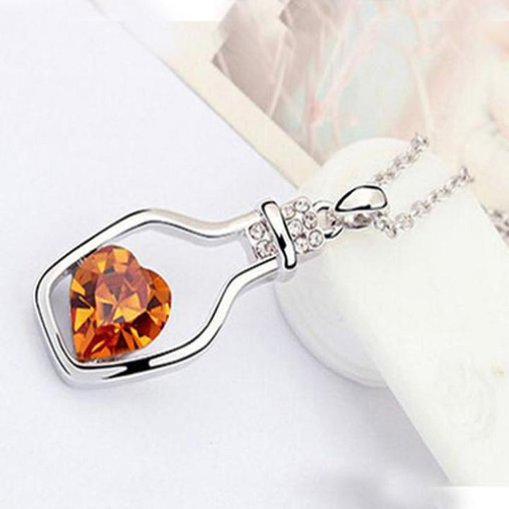 Love in a Bottle - Crystal Necklace | Luvikno