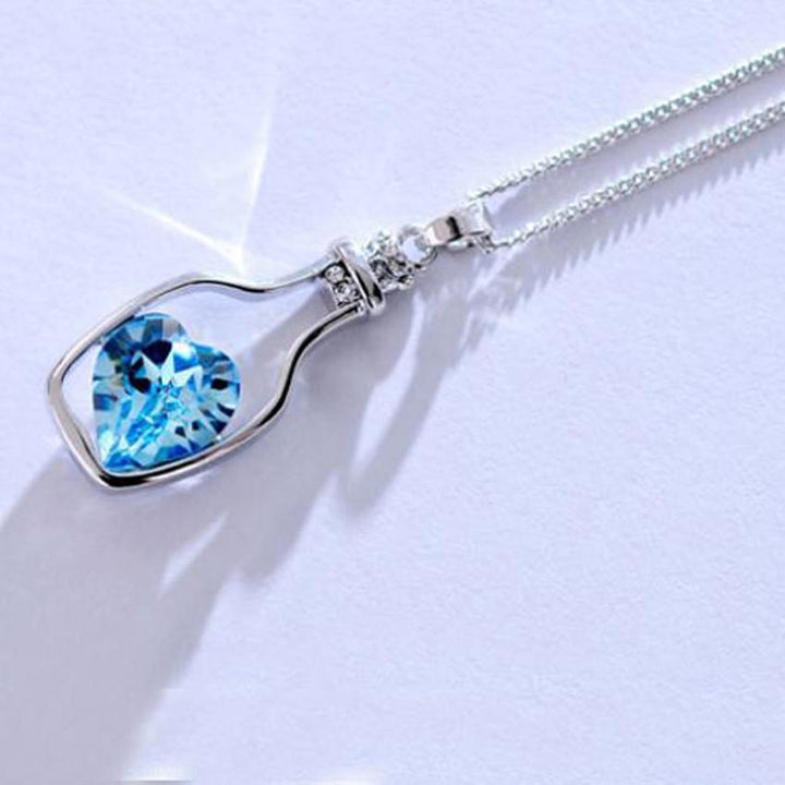 Love in a Bottle - Crystal Necklace | Luvikno