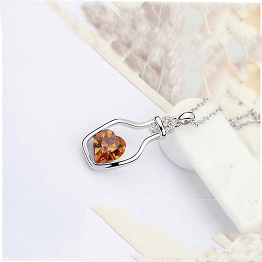 Love in a Bottle - Crystal Necklace | Luvikno