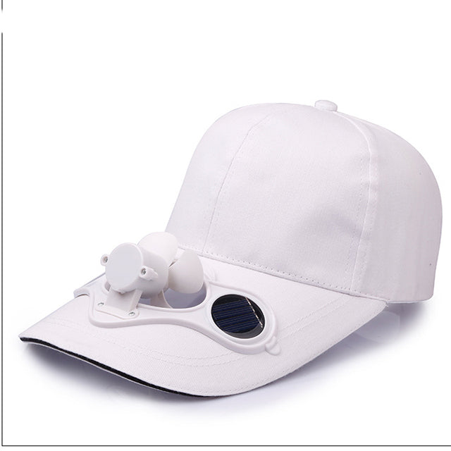 Solar Fan Sommer Utendørs Baseball Caps | Luvikno