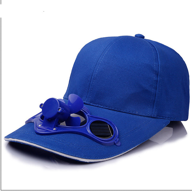 Solar Fan Sommer Utendørs Baseball Caps | Luvikno