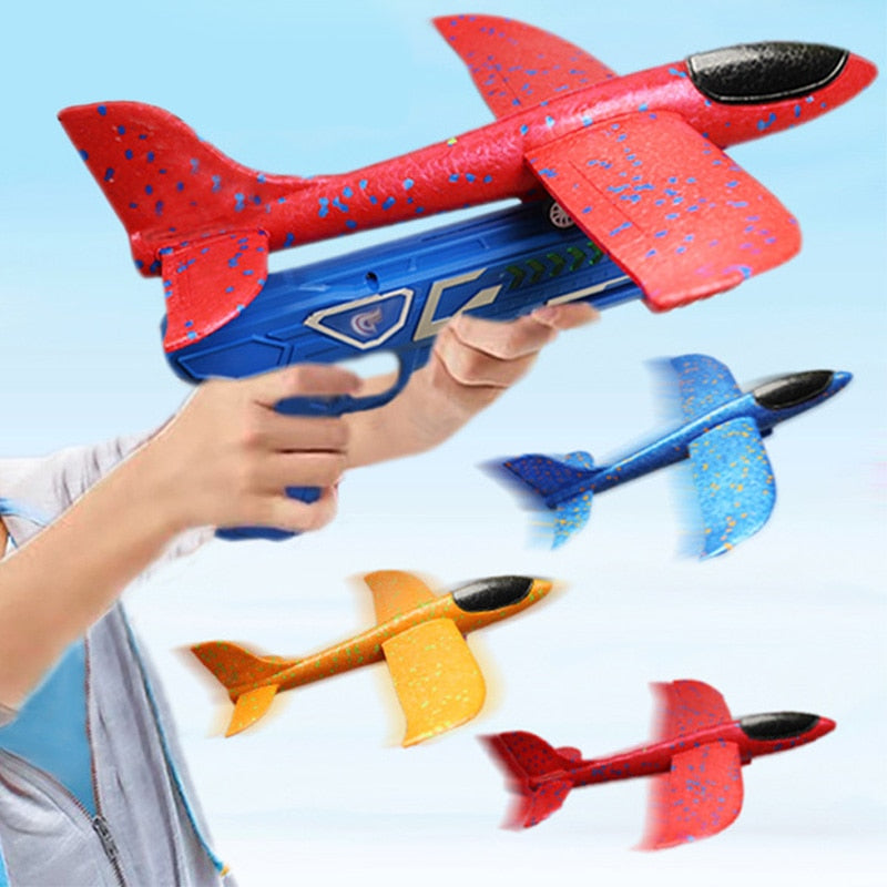 Flygende leketøy launcher | Luvikno