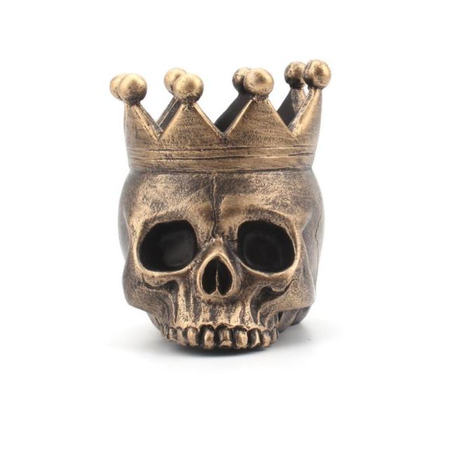 Mini Skull Head Candle Holder Mold | Luvikno