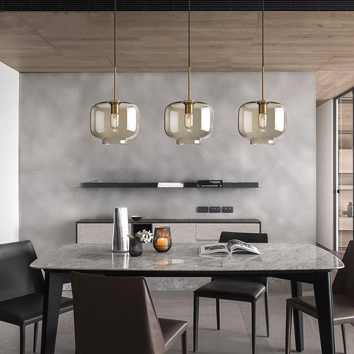 Moderne Glasshengende Lampen | Luvikno