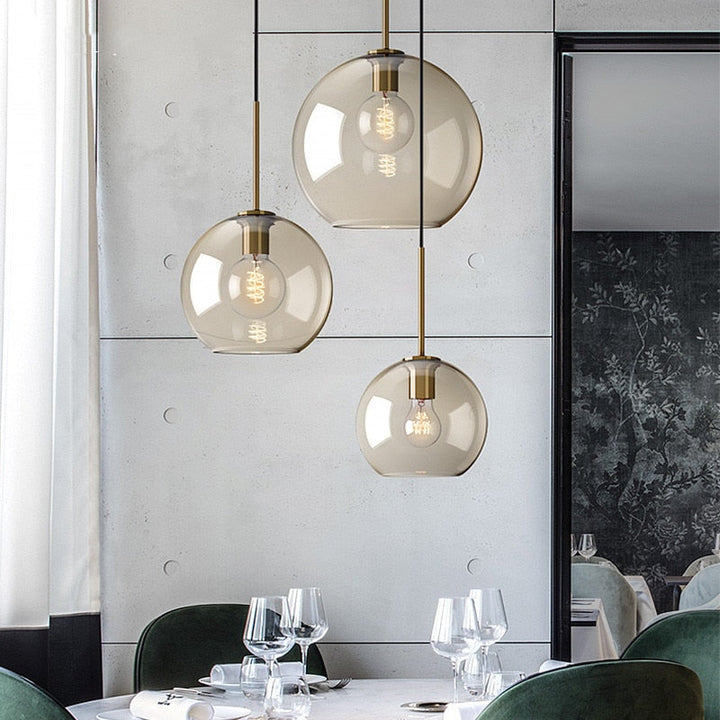 Moderne Glasshengende Lampen | Luvikno