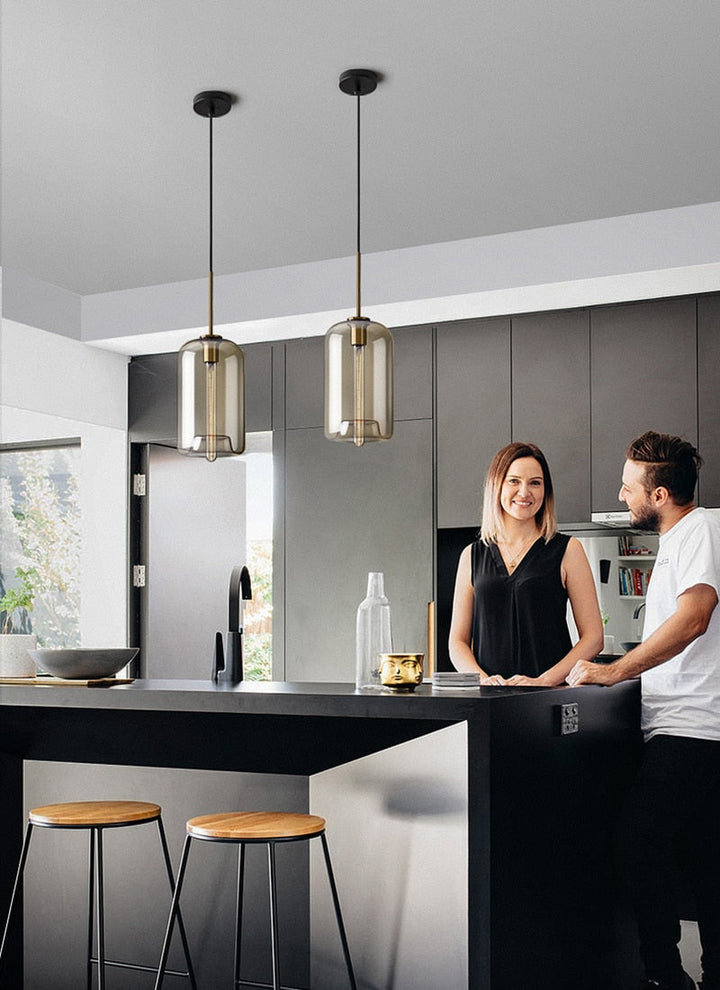 Moderne Glasshengende Lampen | Luvikno