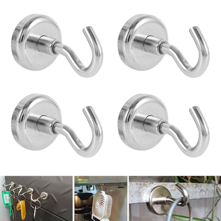 4Pcs Sterke Magnetiske Kroker | Luvikno