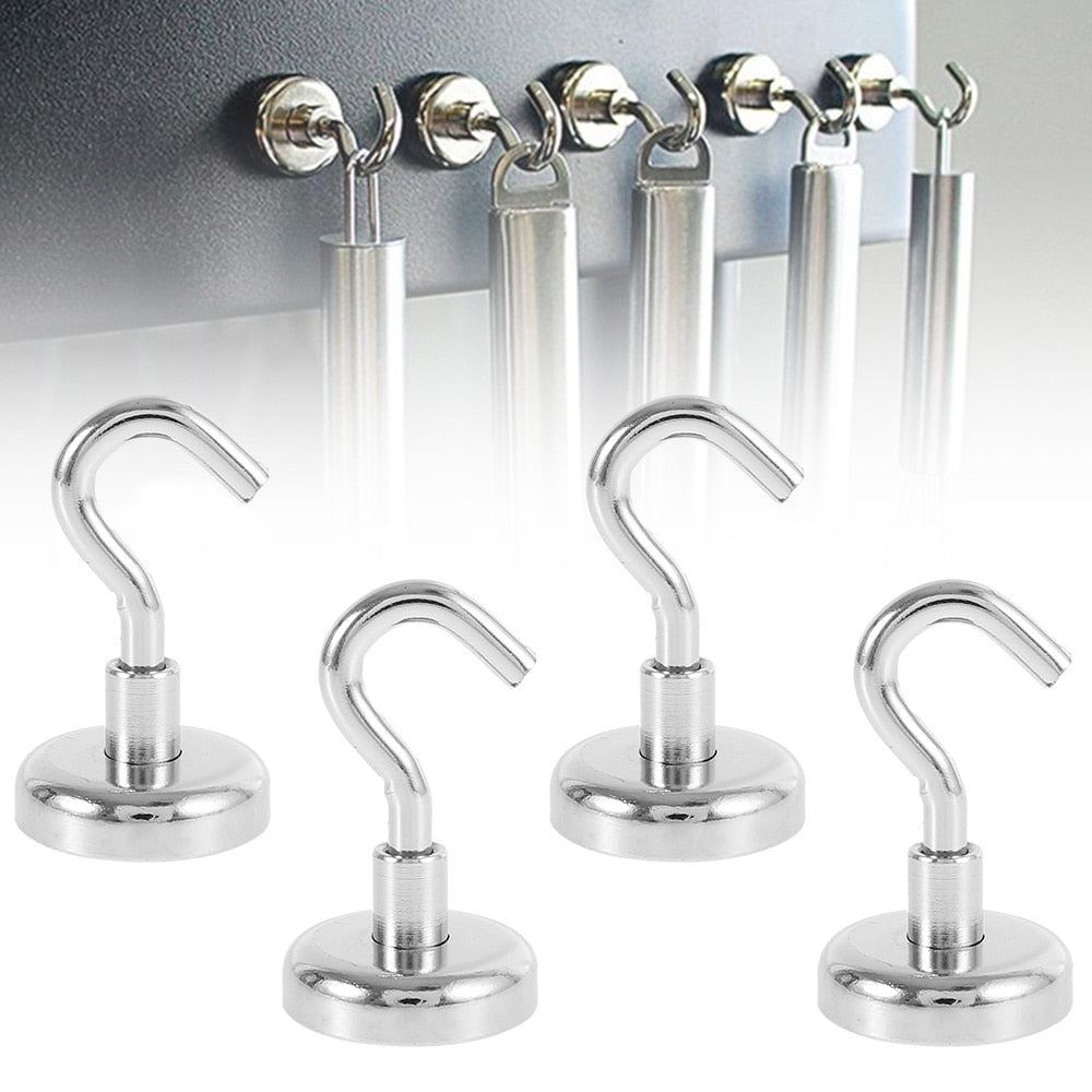 4Pcs Sterke Magnetiske Kroker | Luvikno
