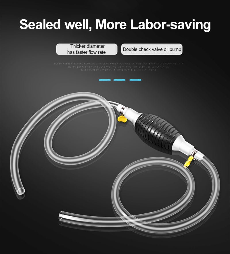 Holdbar bil manuell drivstoffpumpe | Luvikno
