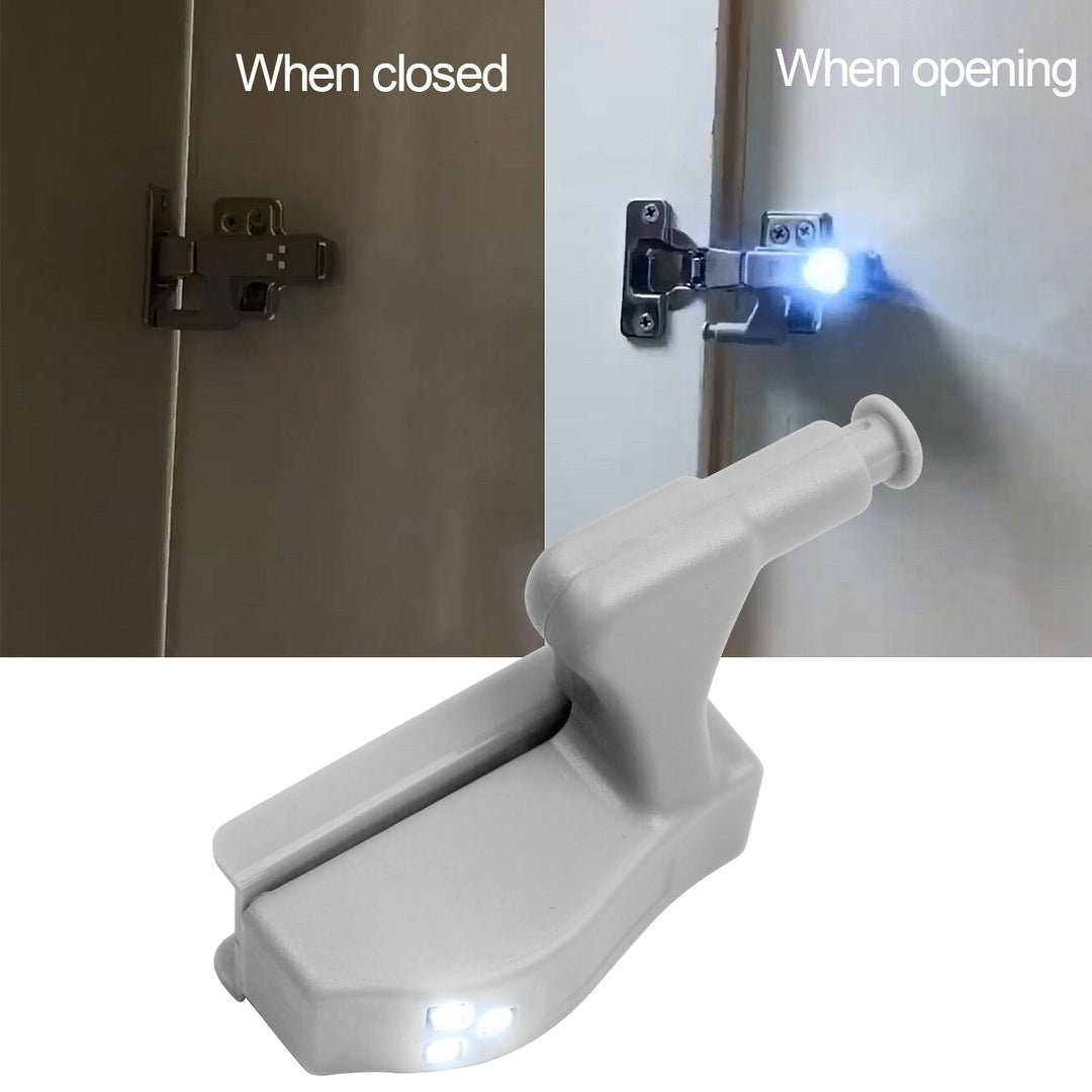 10stk LED Sensor Hinge Garderobelampe | Luvikno