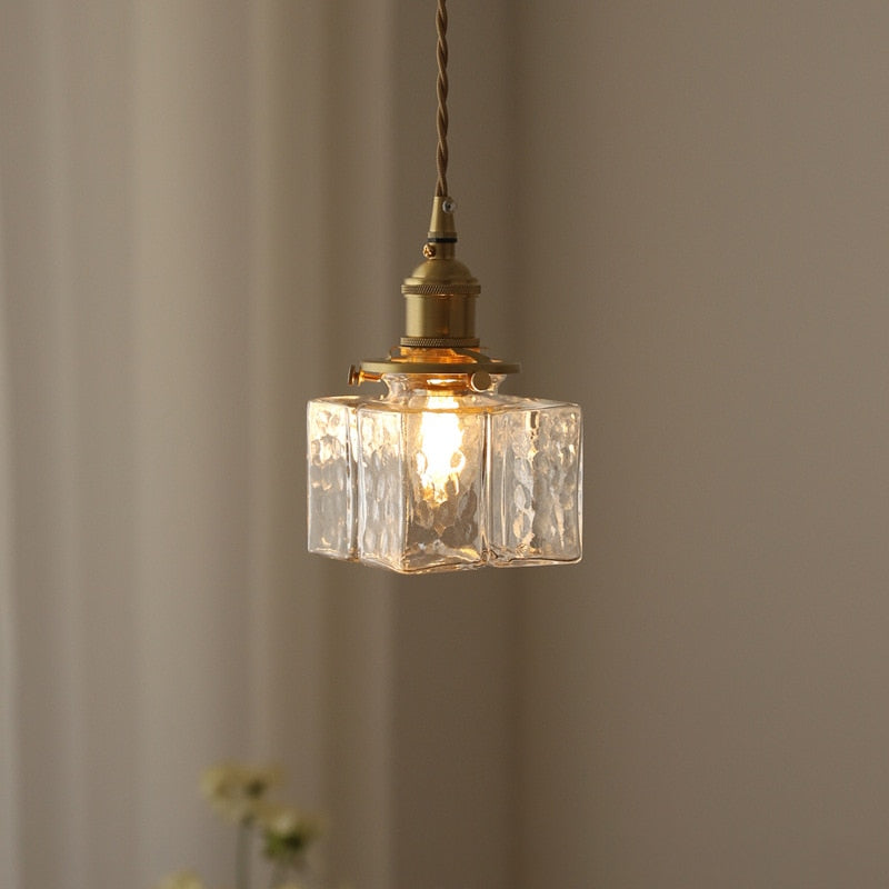 Whitley - Vintage Glass Hanging Lamps | Luvikno