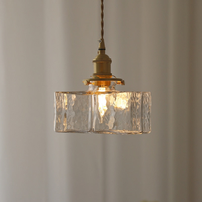 Whitley - Vintage Glass Hanging Lamps | Luvikno