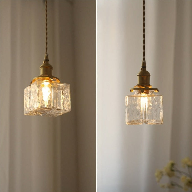Whitley - Vintage Glass Hanging Lamps | Luvikno