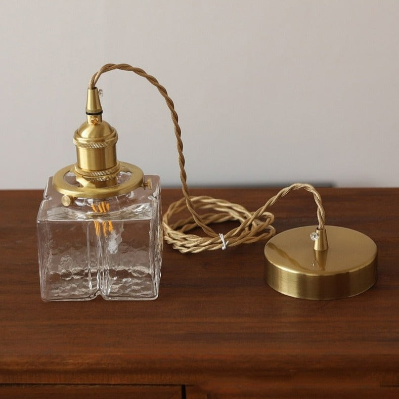 Whitley - Vintage Glass Hanging Lamps | Luvikno