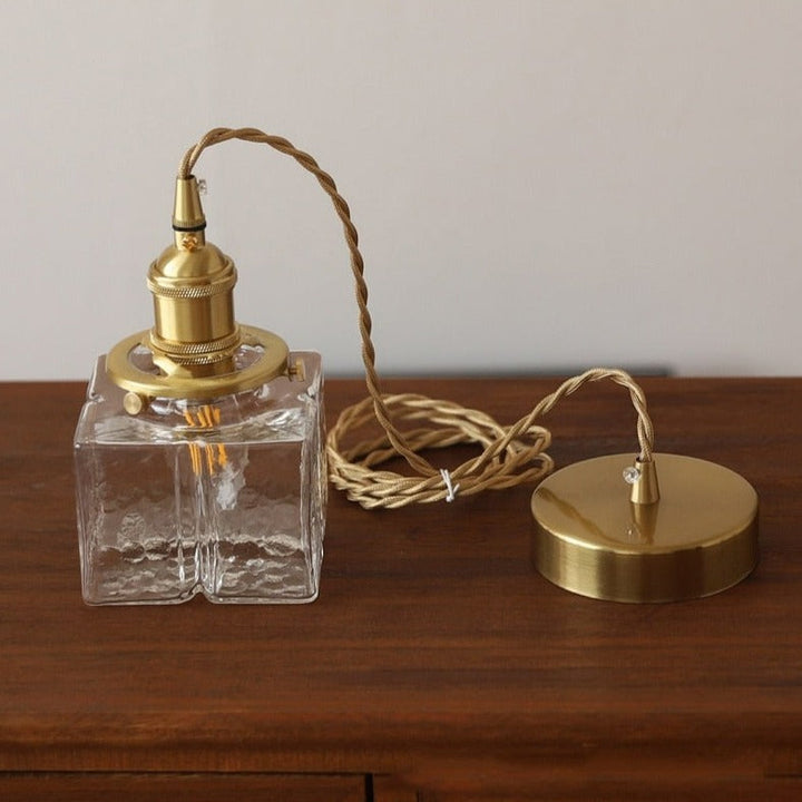 Whitley - Vintage Glass Hanging Lamps | Luvikno