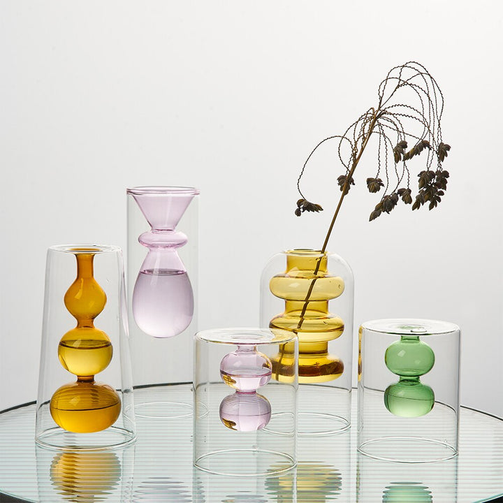 Bubbly Glass Vaser | Luvikno