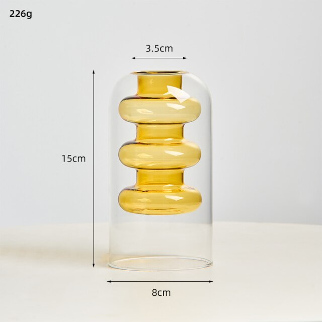 Bubbly Glass Vaser | Luvikno
