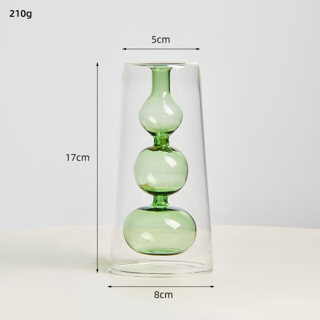 Bubbly Glass Vaser | Luvikno