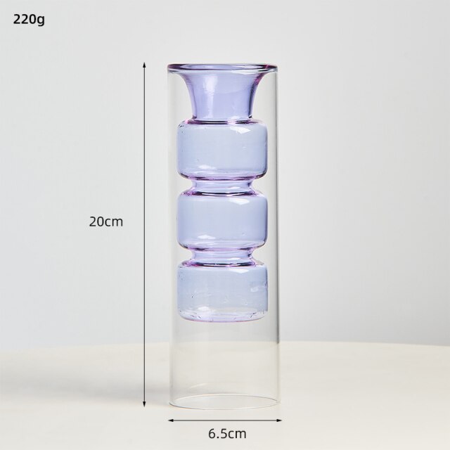 Bubbly Glass Vaser | Luvikno