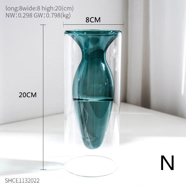Bubbly Glass Vaser | Luvikno