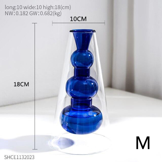 Bubbly Glass Vaser | Luvikno