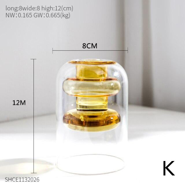 Bubbly Glass Vaser | Luvikno