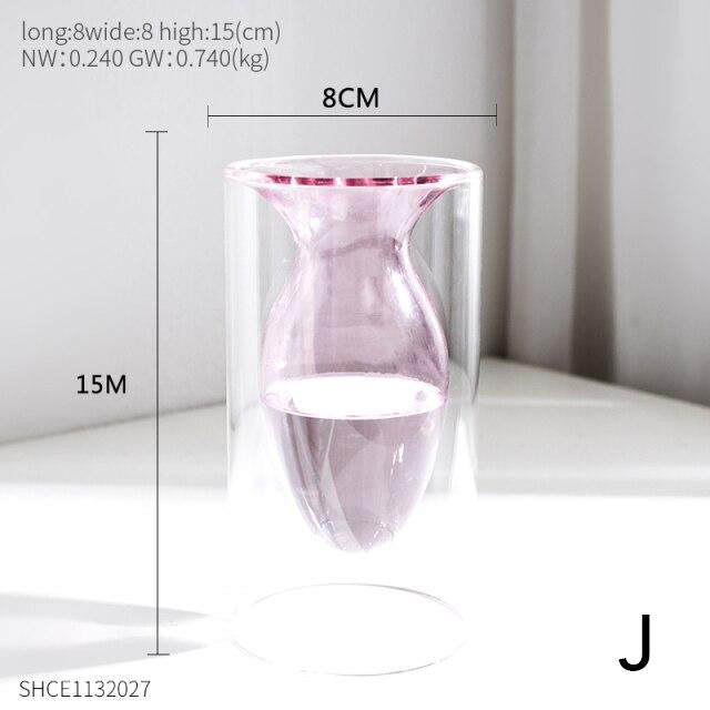Bubbly Glass Vaser | Luvikno