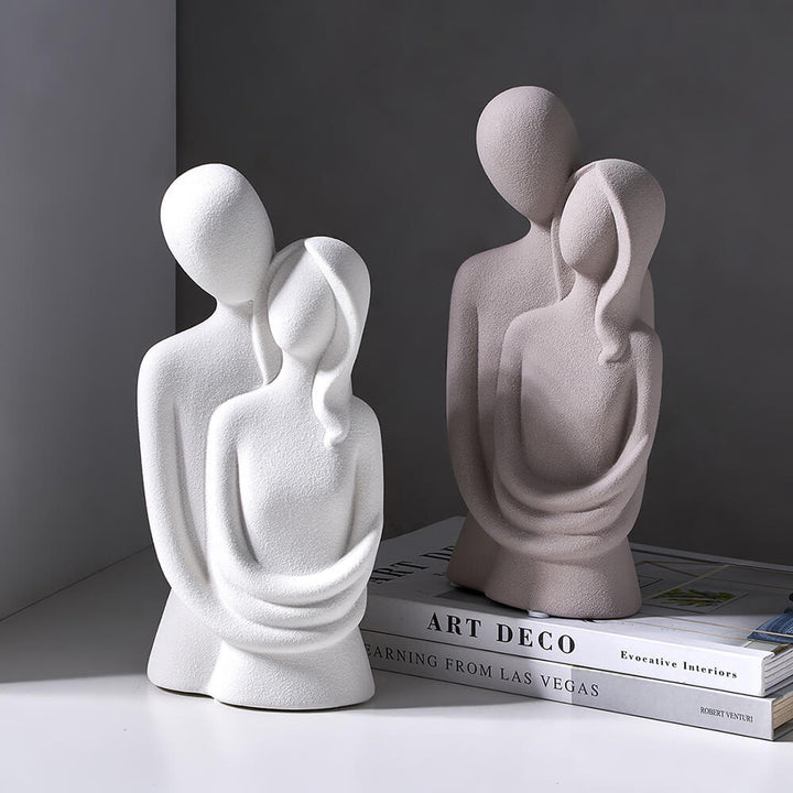 Nordic Abstract Thinker Harpiks Statue Skulptur | Luvikno