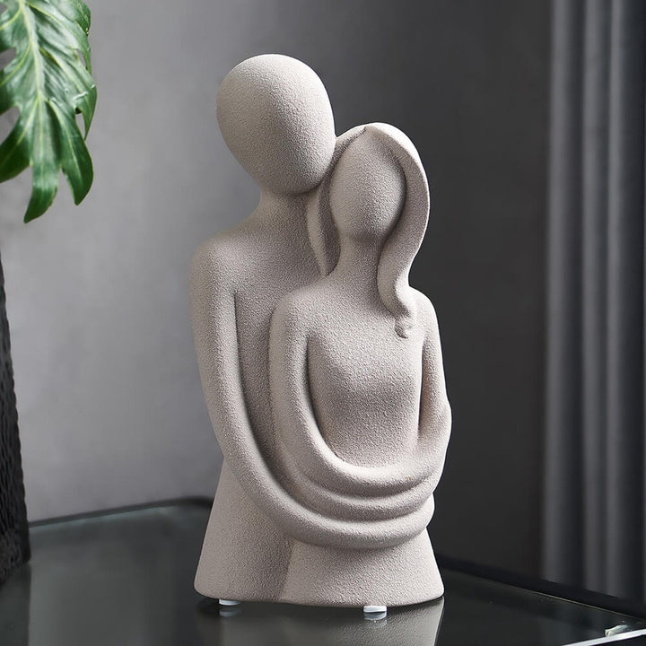 Nordic Abstract Thinker Harpiks Statue Skulptur | Luvikno