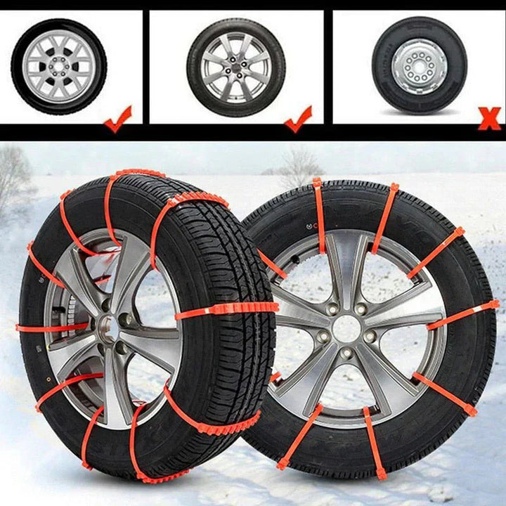 Luvikno | TyreGrip - Hjulforbedring - Ultimat grep - Snø garantert