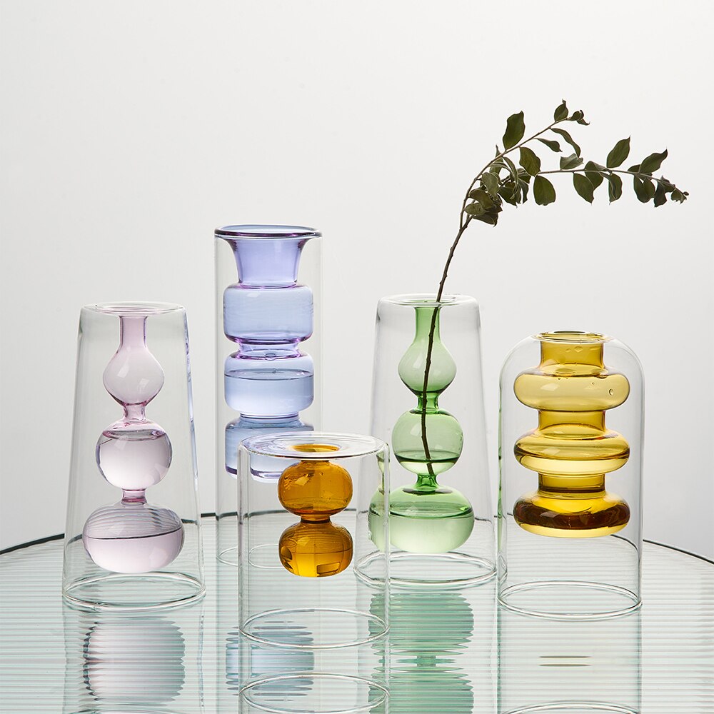 Bubbly Glass Vaser | Luvikno