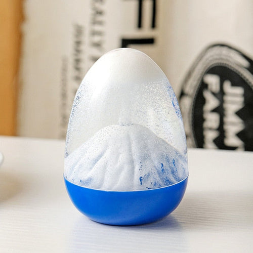 Volcano Eruption Liquid Timeglass | Luvikno