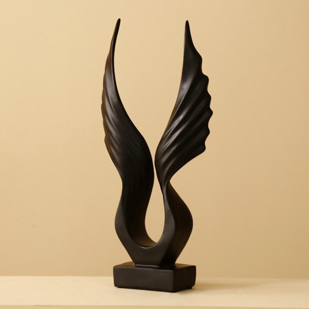 Engel Vinger Skulptur Hjem Decor | Luvikno
