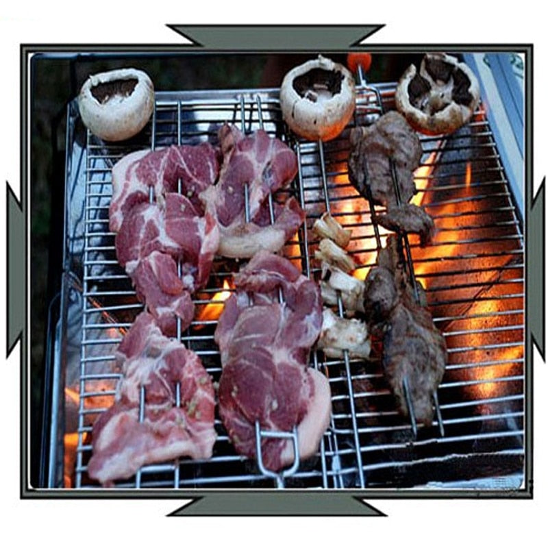 Brettbart Bærbar Mini Reise Camping Grill | Luvikno