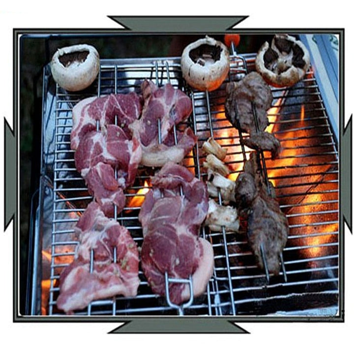 Brettbart Bærbar Mini Reise Camping Grill | Luvikno