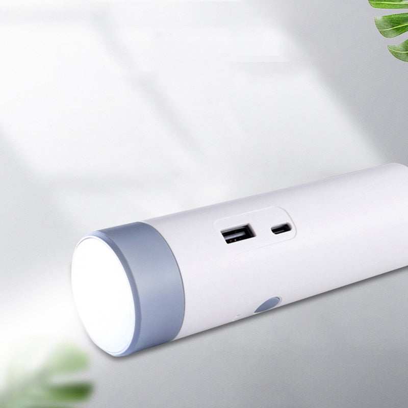 LED Mini Oppladbar Power Bank Skrivebord Lampe | Luvikno