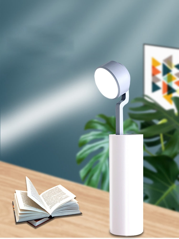 LED Mini Oppladbar Power Bank Skrivebord Lampe | Luvikno