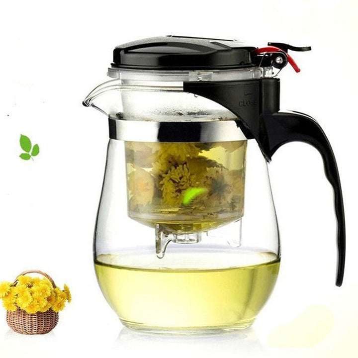 Glass Tea Leak-Proof Infuser Pitcher | Luvikno