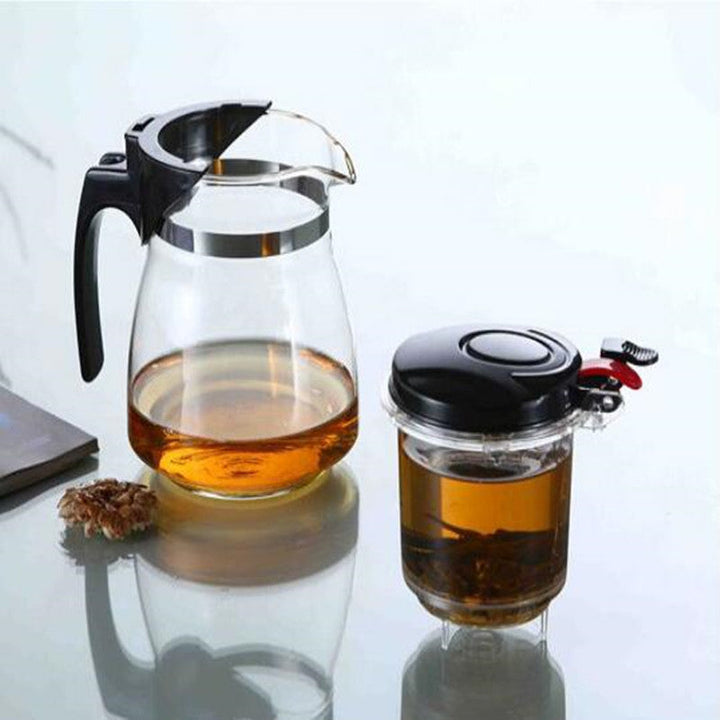 Glass Tea Leak-Proof Infuser Pitcher | Luvikno