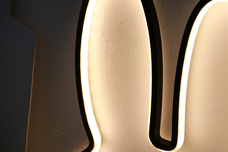 Rabbit Moderne Nattlampe | Luvikno