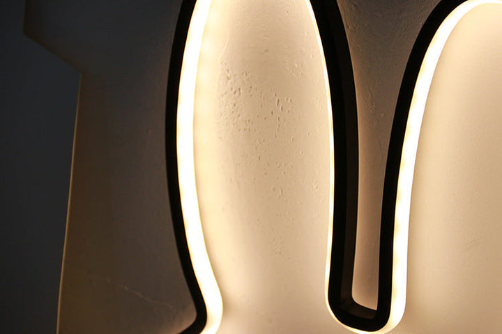 Rabbit Moderne Nattlampe | Luvikno