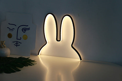 Rabbit Moderne Nattlampe | Luvikno