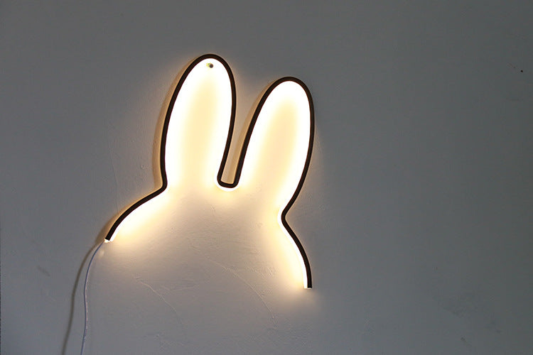 Rabbit Moderne Nattlampe | Luvikno