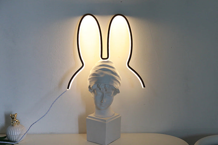 Rabbit Moderne Nattlampe | Luvikno