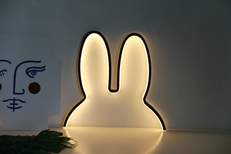 Rabbit Moderne Nattlampe | Luvikno