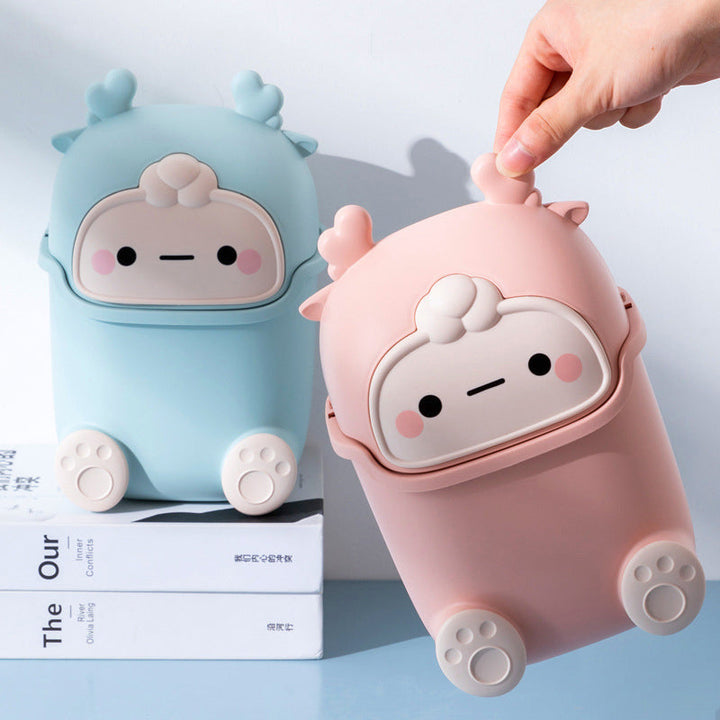 Lazy Penguin Kontor Mini søppelbøtte | Luvikno